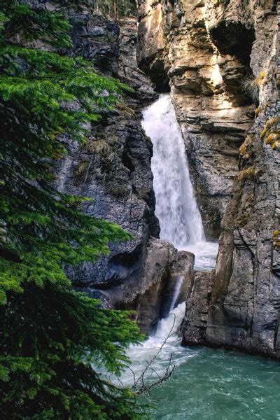 Johnston Canyon Upper Falls Hiking Trail, Banff, Alberta