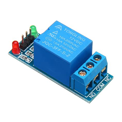 1 Channel 12V Relay Module with Optocoupler Isolation Relay High Level Trigger For Arduino ...