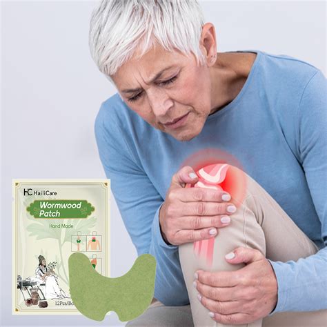 Wellnee Knee Pain Relief Patches Wormwood Sticker Neck Waist Joint Ache Pads UK | eBay