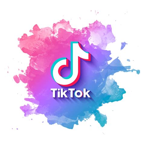 Tiktok Logo Paint Transparent Png