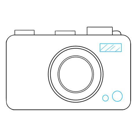 How to Draw a Camera - Really Easy Drawing Tutorial | Camera drawing ...