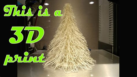 The most beautiful Christmas tree that can be printed on a 3d printer ...