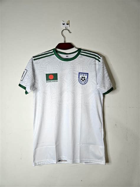 Bangladesh Football Away Jersey 2023 | Premium BD Football Jersey ...