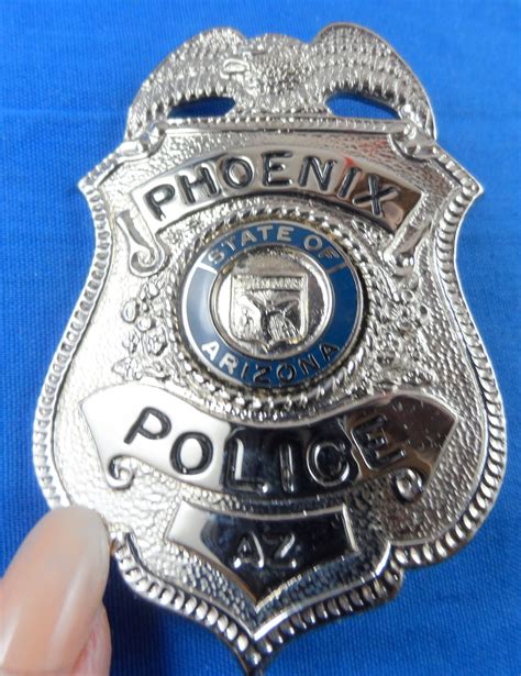 Phoenix Arizona Police Department Badge 3 Enamel Crest | Etsy