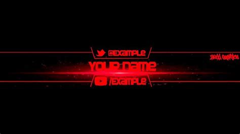 Red Youtube Banner Template Beautiful Free Yt Banner Template 1 ...