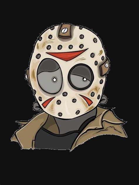 "Jason Voorhees Cartoon Design " Classic T-Shirt by malavebrianna ...