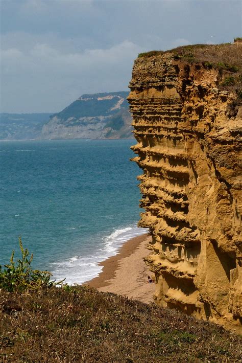 Hive Beach. Burton Bradstock Beach is magnificently beatuiful, located in Dorset