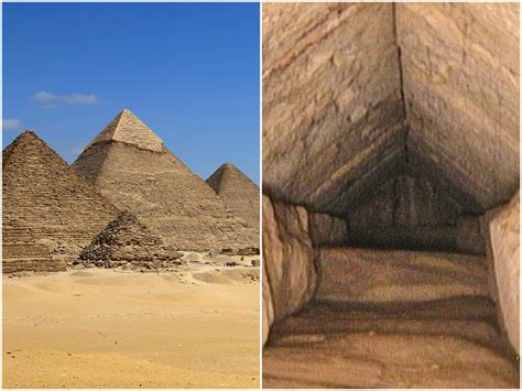 Archeologists found a hidden corridor in the Great Pyramid at Giza by using cosmic rays to map ...