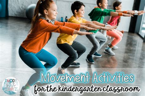 Movement Activities for Kindergarten - Rhody Girl Resources