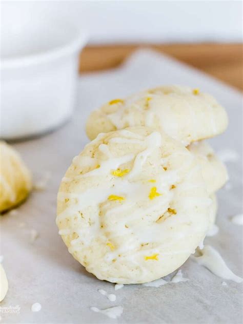 Delicious Lemon Cream Cheese Cookies - Domestically Speaking