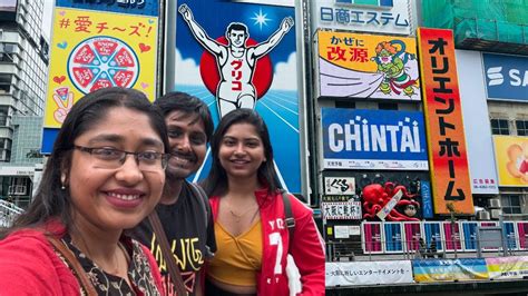 Osaka street food tour|Kuromon market|Dotonbori|Glico|Mossed Buddha ...