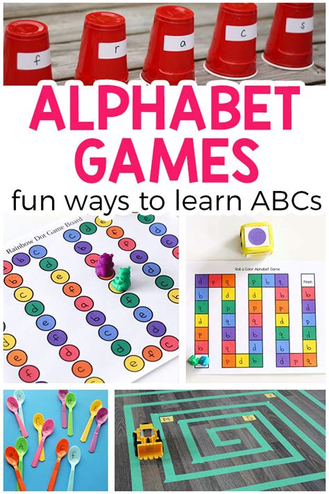 Alphabet Games for Preschool and Kindergarten