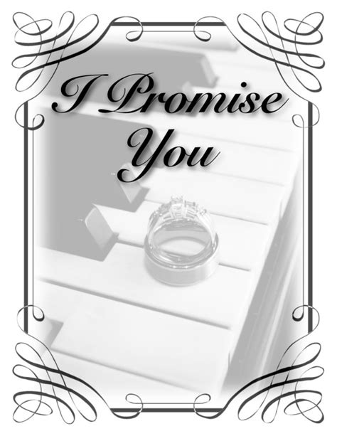 I Promise You