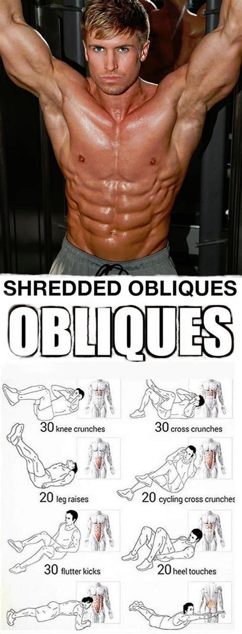 The Best Obliques Exercises ในปี 2021 | แผนออกกำลังกาย, การบริหารหน้าอก, ออกกำลังกาย