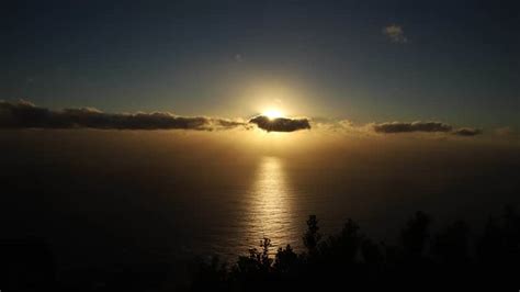 golden sunset over ocean, Cape Town, South Africa FHD Stock Footage ...