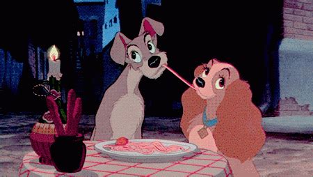 Lady And The Tramp Kiss GIF - Find & Share on GIPHY