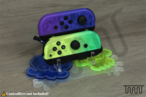 Nintendo Switch Joy-con Splatoon 3 Edition Acrylic Display - Etsy