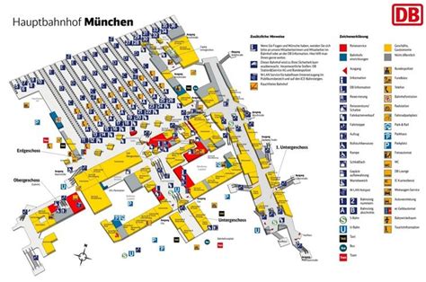 Munich Hauptbahnhof Map