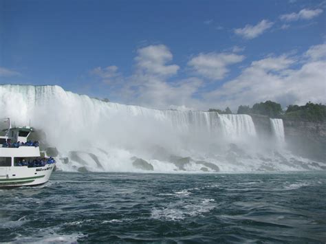 Niagara Falls, Canada Boat ride to the falls...soaked and so beautiful ...