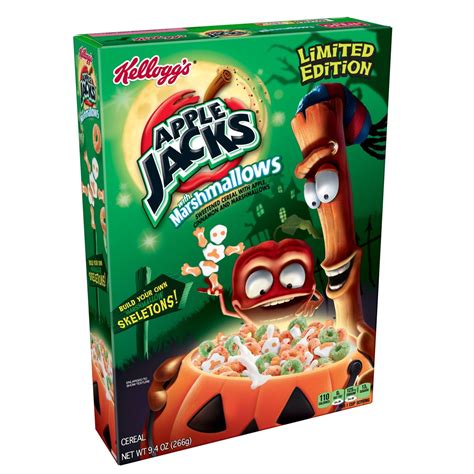 Kellogg's Apple Jacks, Breakfast Cereal, Original with Marshmallows, 9.4 Oz - Walmart.com ...