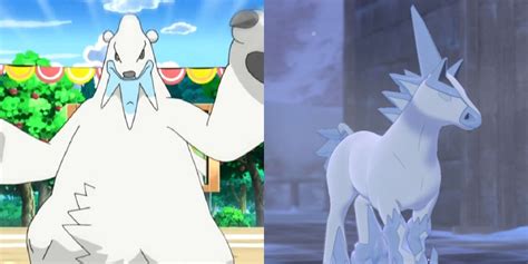 Every Fully Evolved Pure Ice-Type Pokémon, Ranked By Strength