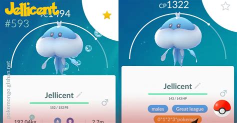 Jellicent - Pokemon Go