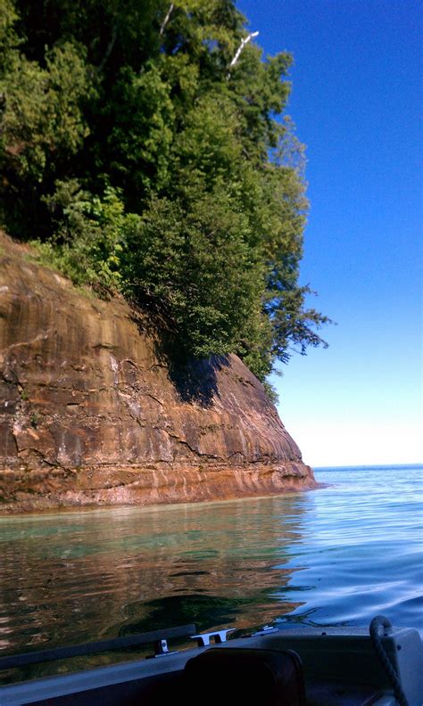 Grand Island, Michigan | Picture rocks, Scenic photos, Grand island