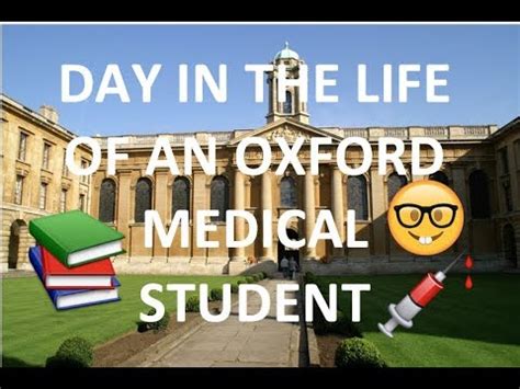 A DAY IN THE LIFE OF AN OXFORD MEDICAL STUDENT - YouTube