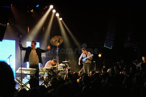 Battles Band, Performs at Apolo Editorial Stock Photo - Image of dave ...