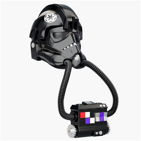 Star Wars Imperial TIE Pilot Helmet 3D model | CGTrader