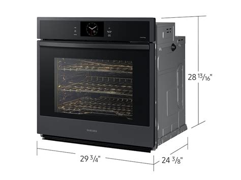 30" Single Wall Oven in Matte Black | Samsung US