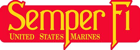 3.8 Inch MARINE CORPS 'SEMPER FI' BUMPER STICKER - Walmart.com