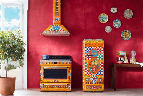 Smeg x Dolce & Gabbana livens up your kitchen with the Divina Cucina ...