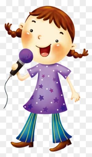 Singing Girl Clipart, Transparent PNG Clipart Images Free Download - ClipartMax