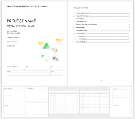 Free Project Overview Templates | Smartsheet