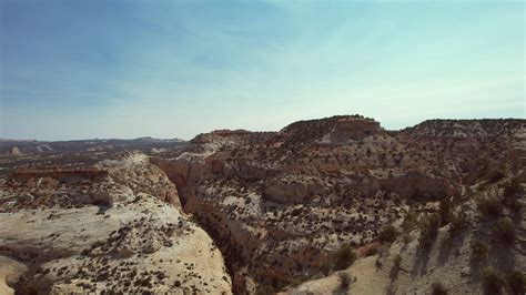 Colourful Utah Rock Formations Aerial View. 24480896 Stock Video at Vecteezy