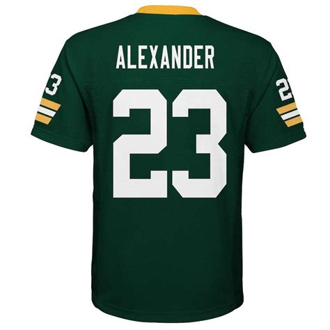 Outerstuff Jaire Alexander Green Bay Packers #23 Green Youth Home Mid Tier Jersey | Packer Fan Cave