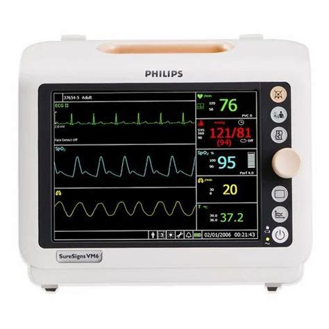 Philips Patient Monitoring Device, Usage: Hospitals, Clinical Use ...