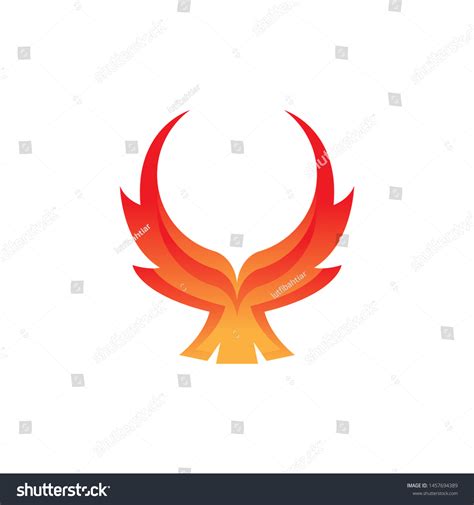 Fire Eagle Logo Design Template Stock Vector (Royalty Free) 1457694389 | Shutterstock