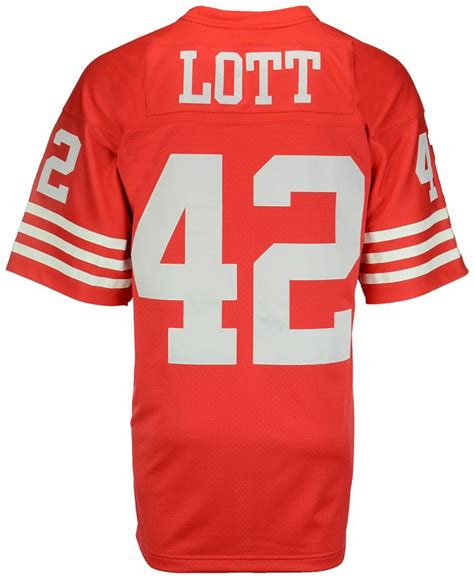 Mitchell & Ness Men's Ronnie Lott San Francisco 49ers Replica Throwback Jersey & Reviews ...