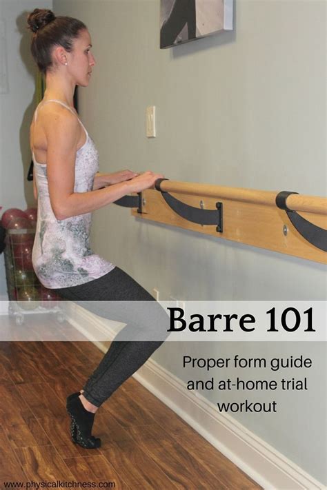 Barre 101 for Beginners | Barre workout, Workout for beginners, Workout