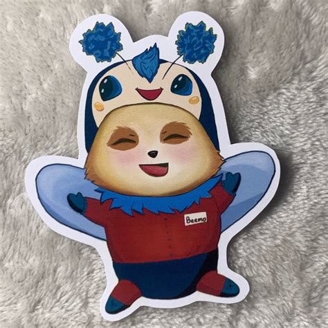 League of Legends Teemo beemo Skin W/ Chromas Stickers - Etsy