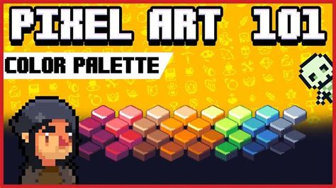 Pixelart 101 "Color Palette" | Palette, Color palette, Palette art