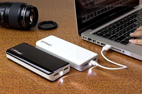 ExpertPower 20,000mAh Power Bank / Portable Charger for Smartphones & Tablets // Android & Apple ...