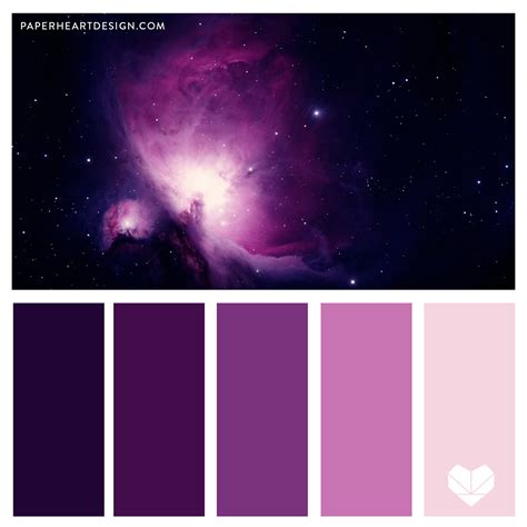 Color Palette: Awesome Space — Paper Heart Design Co.