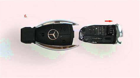 Mercedes Keyless Go SmartKey battery replacement - Change Batteries in SmartKey (HD) - YouTube