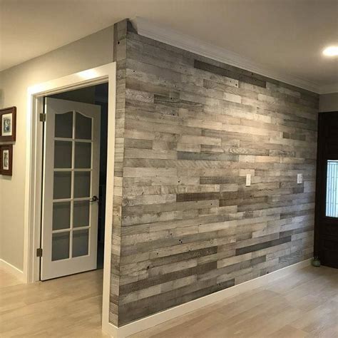 PlankandMill 3" Reclaimed Barnwood Peel and Stick Wall Paneling & Reviews | Wayfair # ...