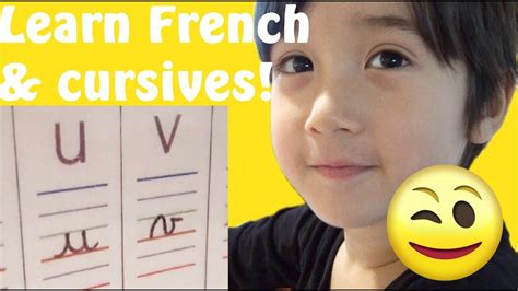 THE WONDERKIDS' cursive alphabet letters writing! Write play funny activity with alphabet ...