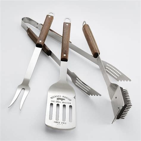 For my Dad, the Grill Master! Personalized BBQ Tool Set from RedEnvelope $79.95 #redevelope, # ...