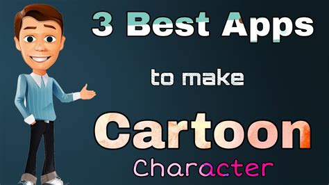 Best apps to make Cartoon Character || Cartoon character making app | How to make cartoon in ...